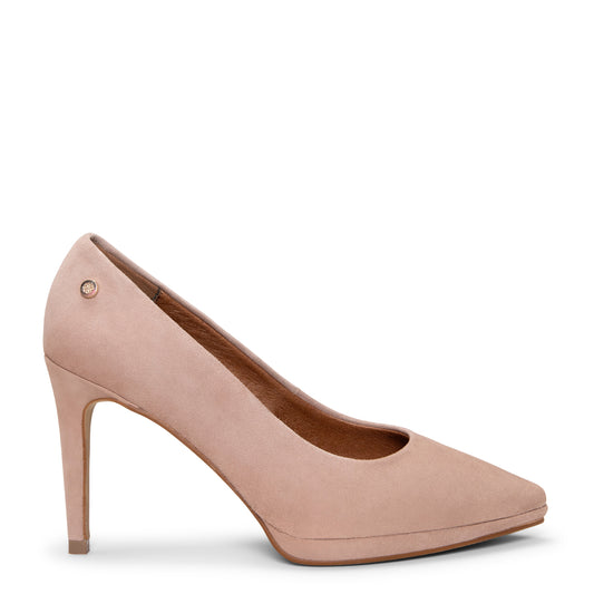 LAUREN – Zapato de tacón alto en piel NUDE