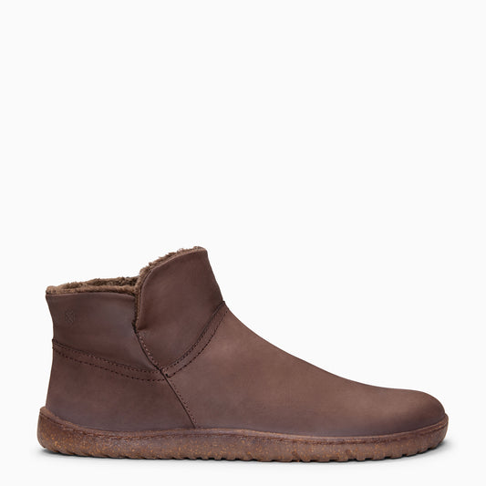 MIST - Zapatos de piel Nobuck MARRON