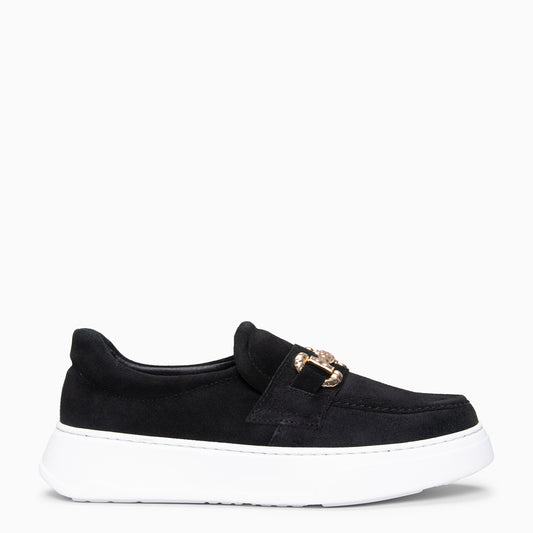 INVICTA - Mocasines con suela tipo sneaker NEGRO