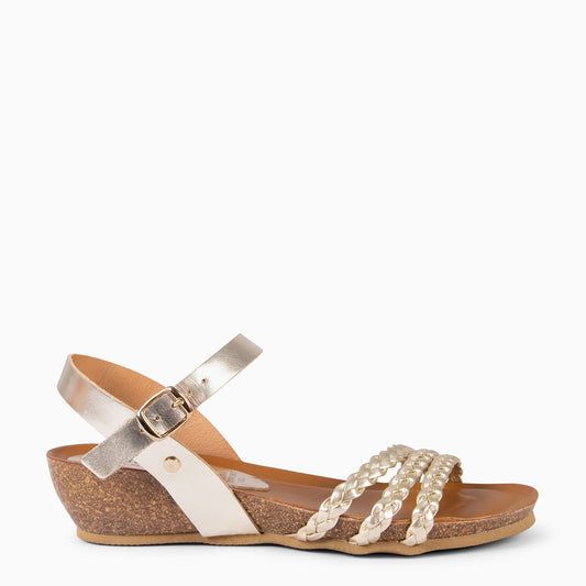 CORFU – SANDALIAS BIO PLATINO