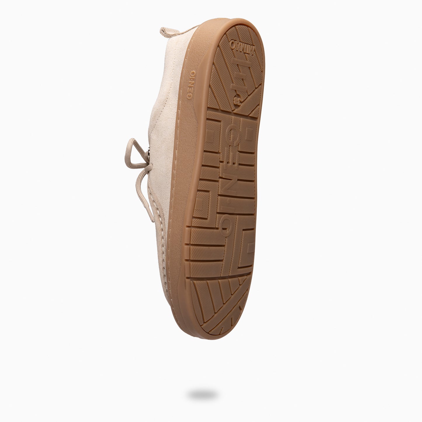 NIMBO - Mocasines de cordones Baresoft BEIGE