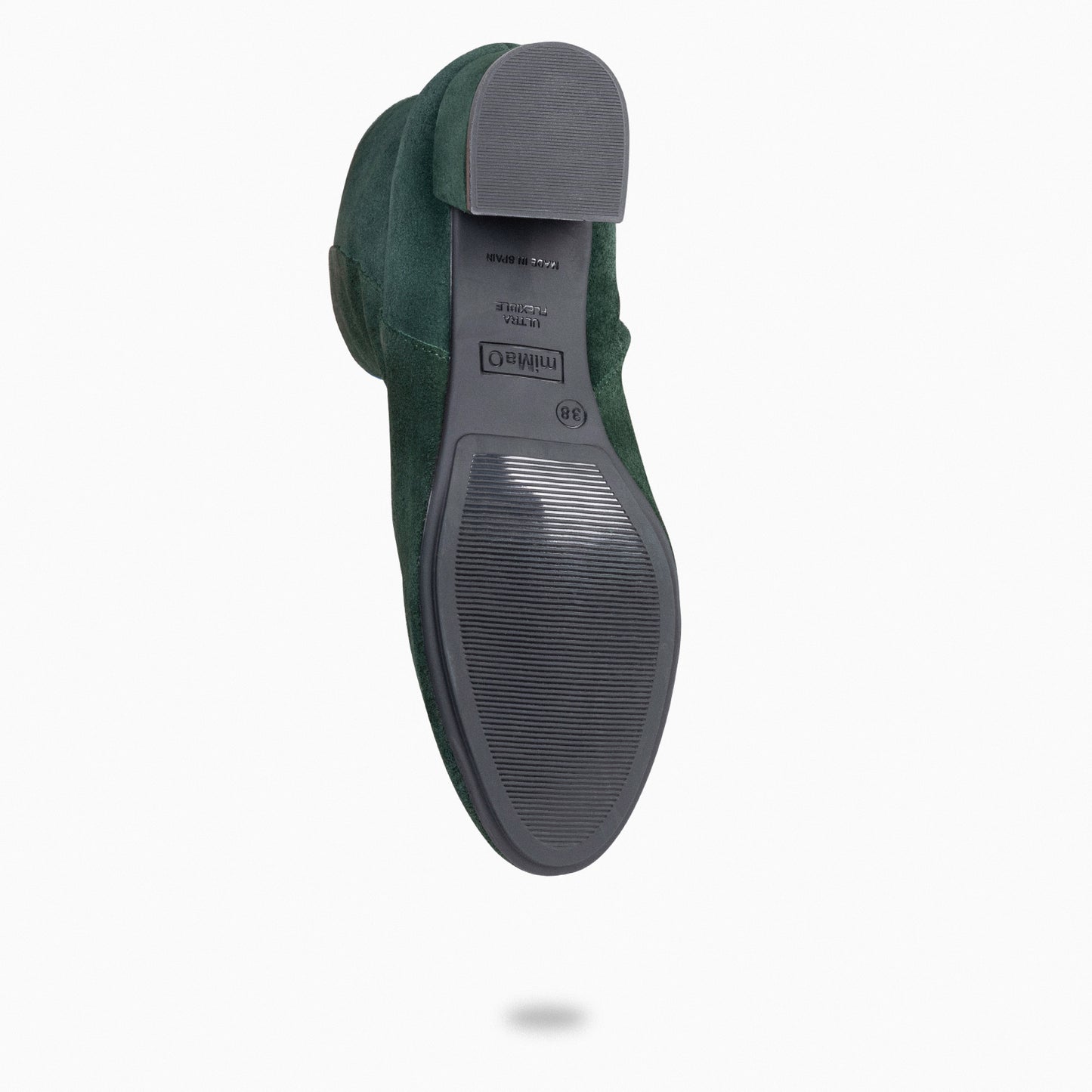 MAIA - Botins de camurça feminino VERDE