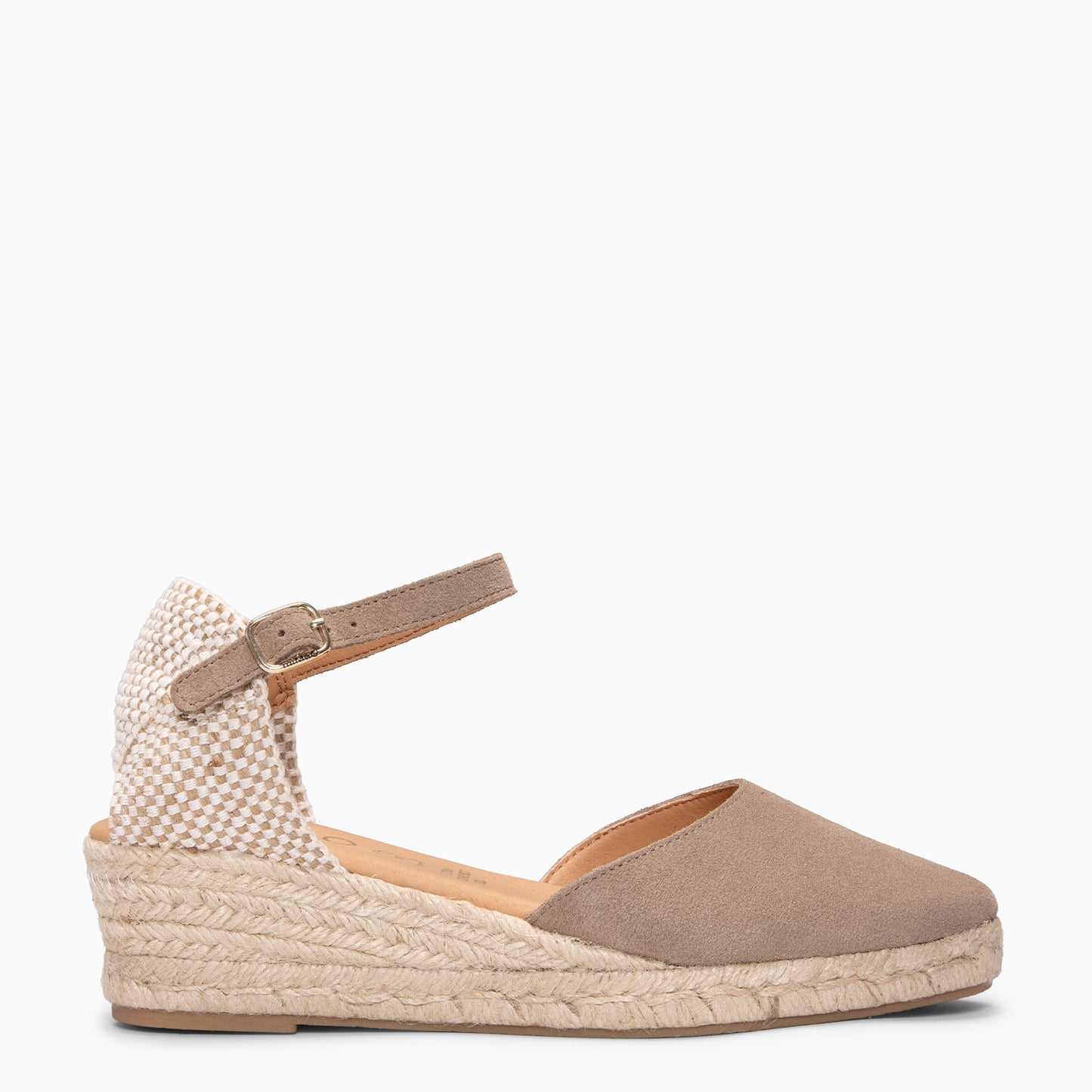 FORNELLS - Cuñas bajas de Esparto TAUPE