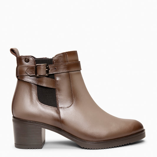 LEMY – BOTINES de MUJER TAUPE