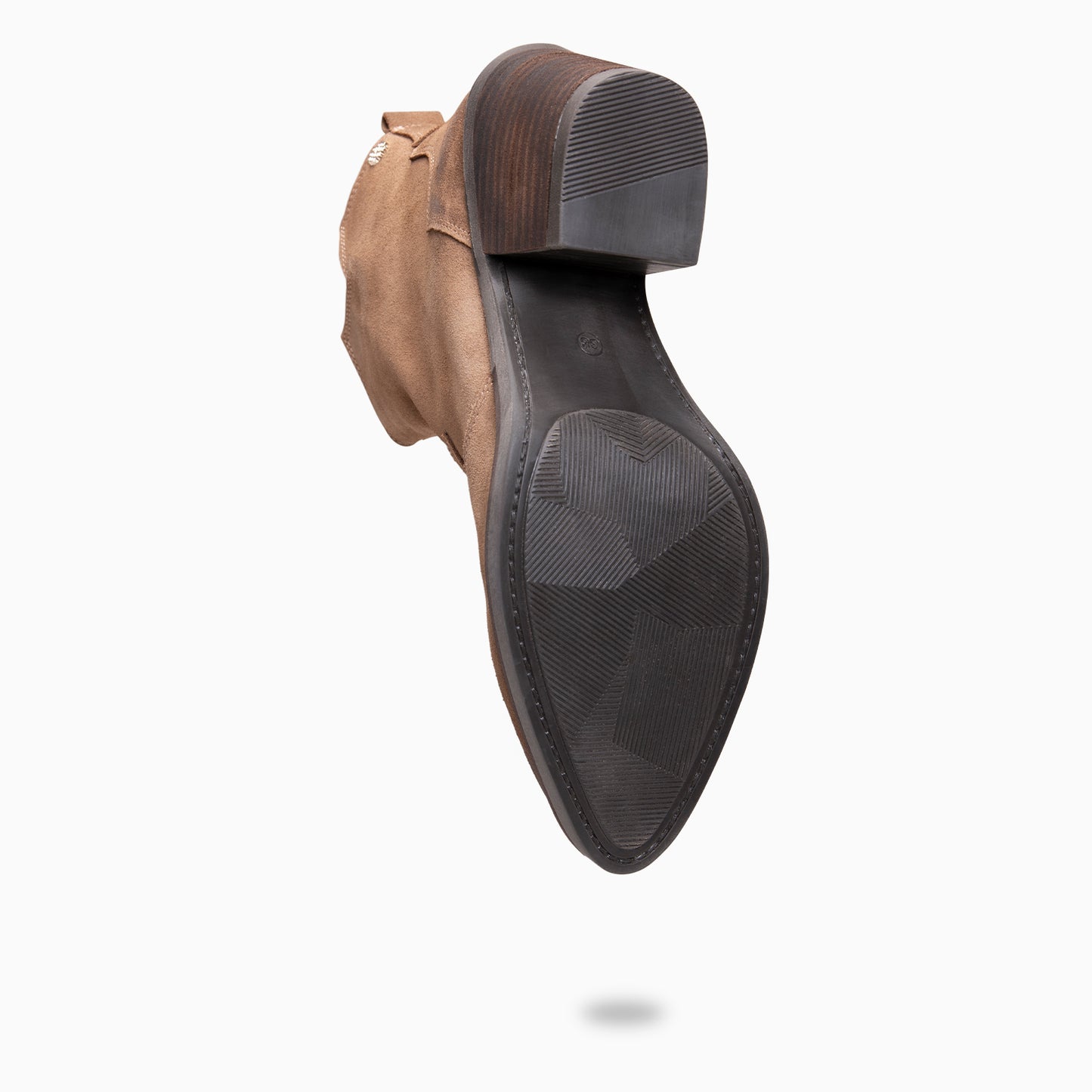 BEDFORD – Botines cowboy con tacón CAMEL