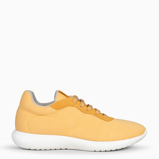 YOGA - Zapatillas deportivas de lana merino AMARILLO