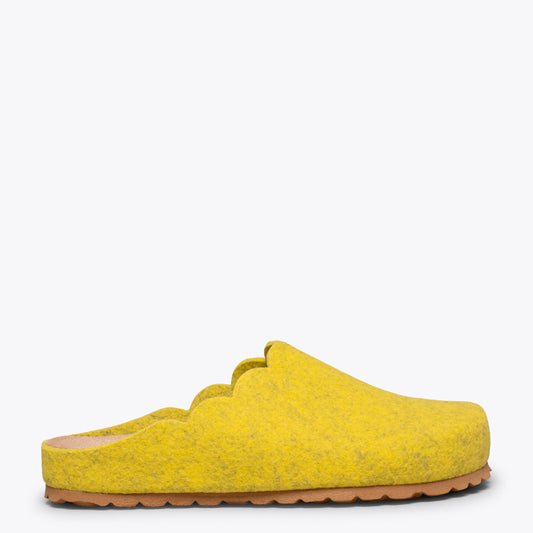 SWEET HOME Chinelo feminino AMARELO 