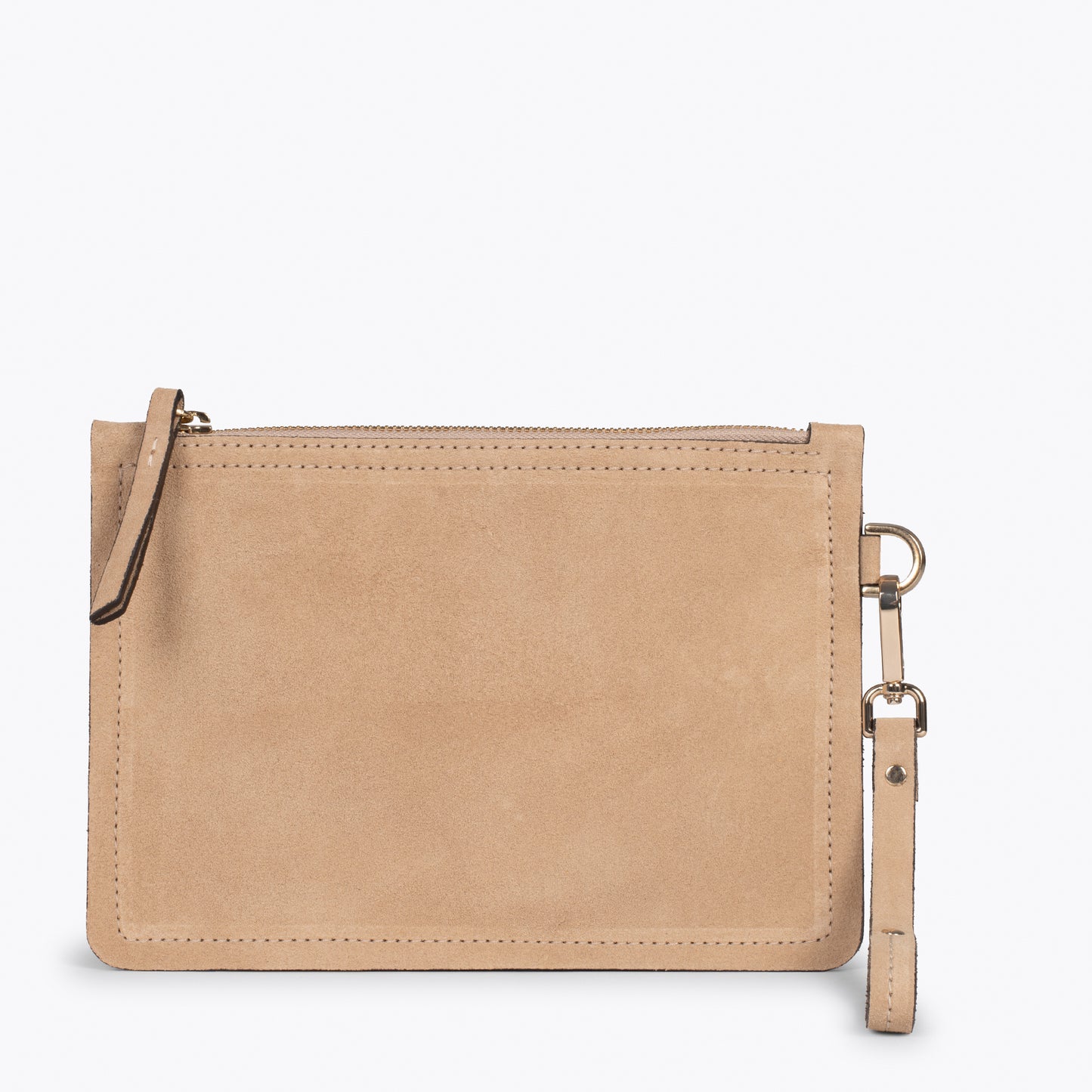 URBAN - Bolso de piel tipo clutch ARENA