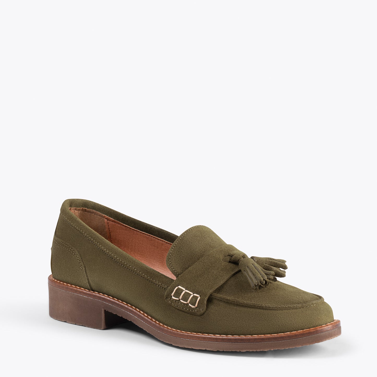 CASTELLANO CASUAL - Mocasín con borla VERDE