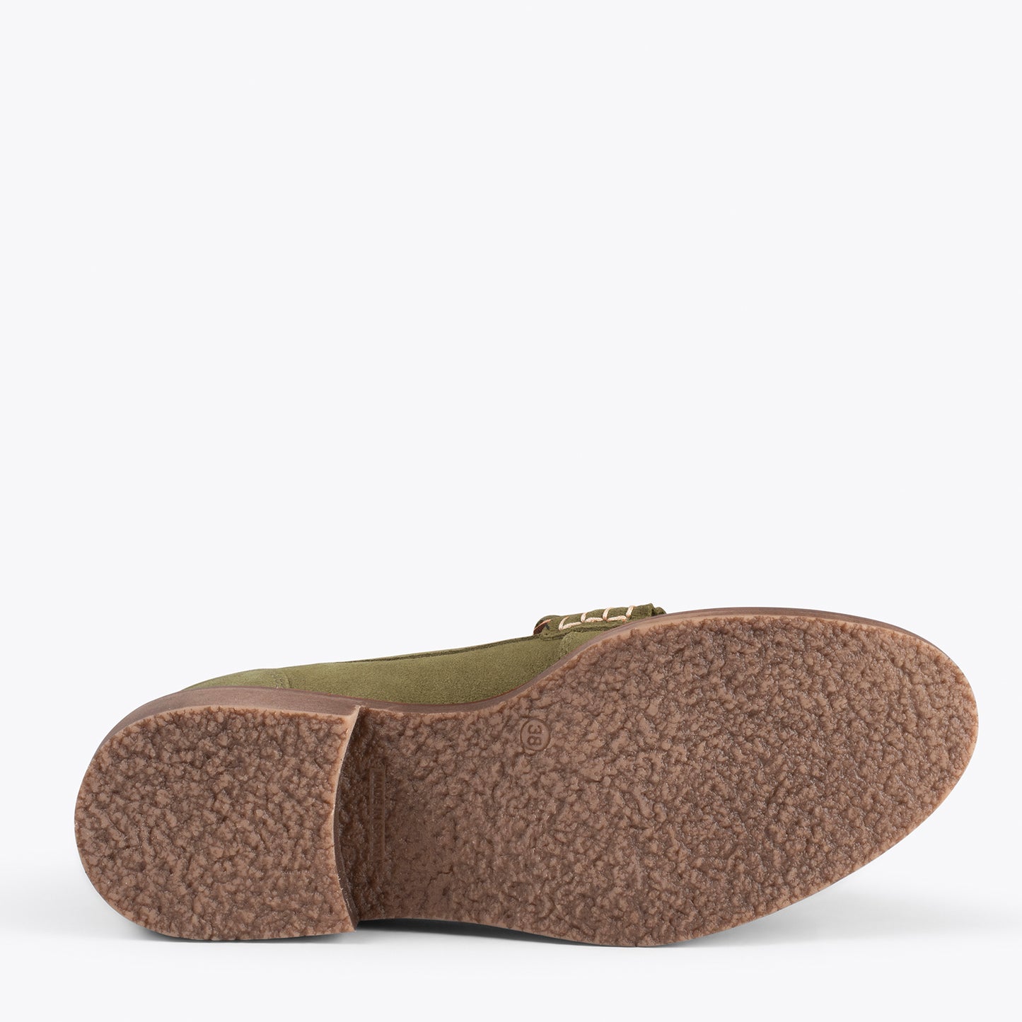 CASTELLANO CASUAL - Mocassin avec pompon VERT 