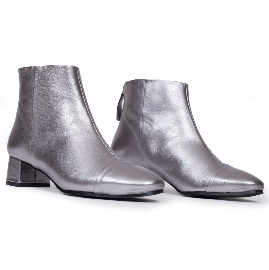 Botin Chic Plata