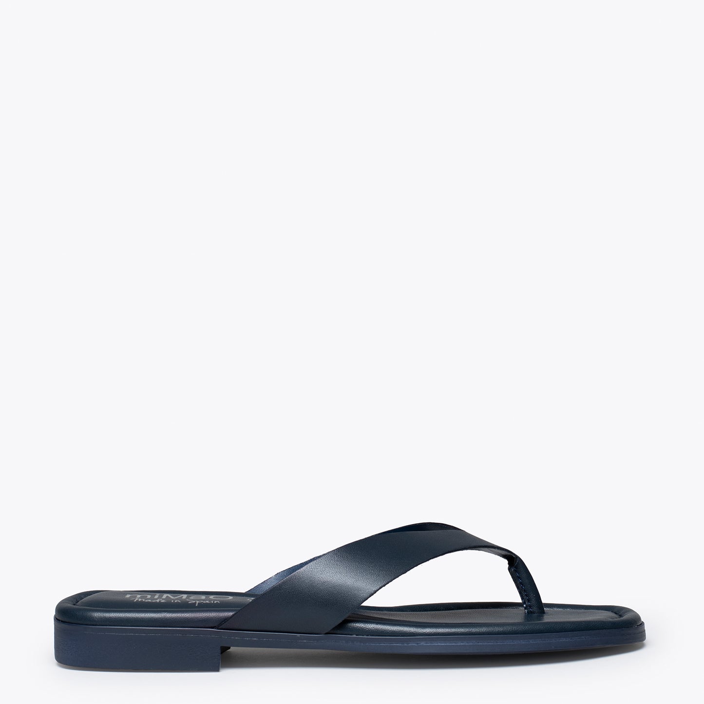 FLIP FLOP Sandales doigts plats BLEU MARINE 