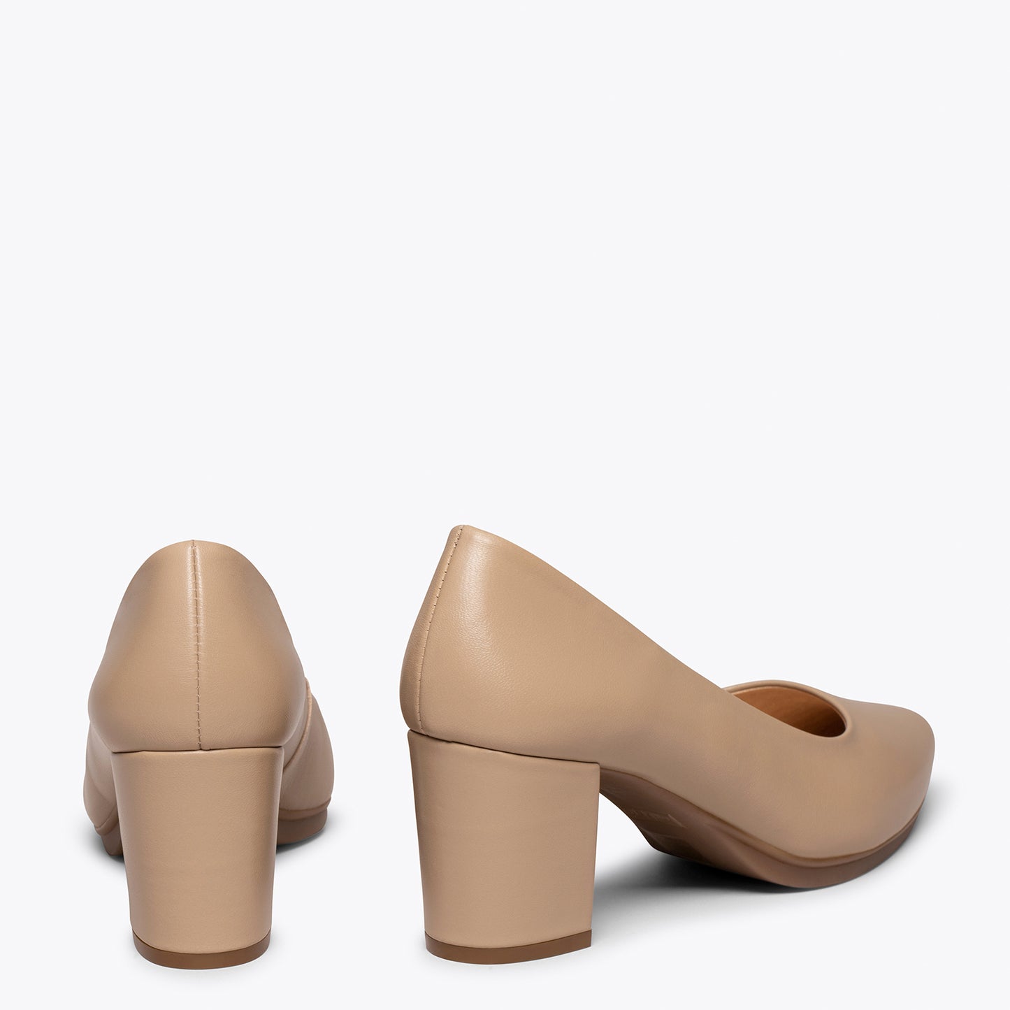 URBAN S SALON Chaussures à talons mi-hauts CAMEL 