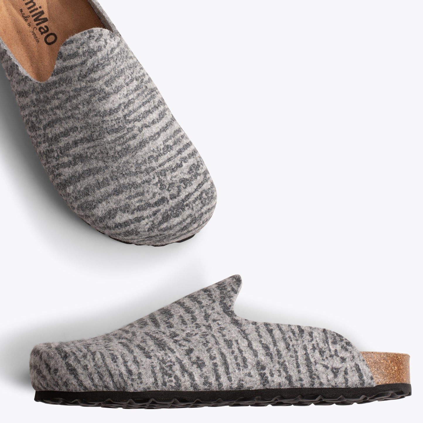 SWEET HOME MAN Chaussons homme GRIS 