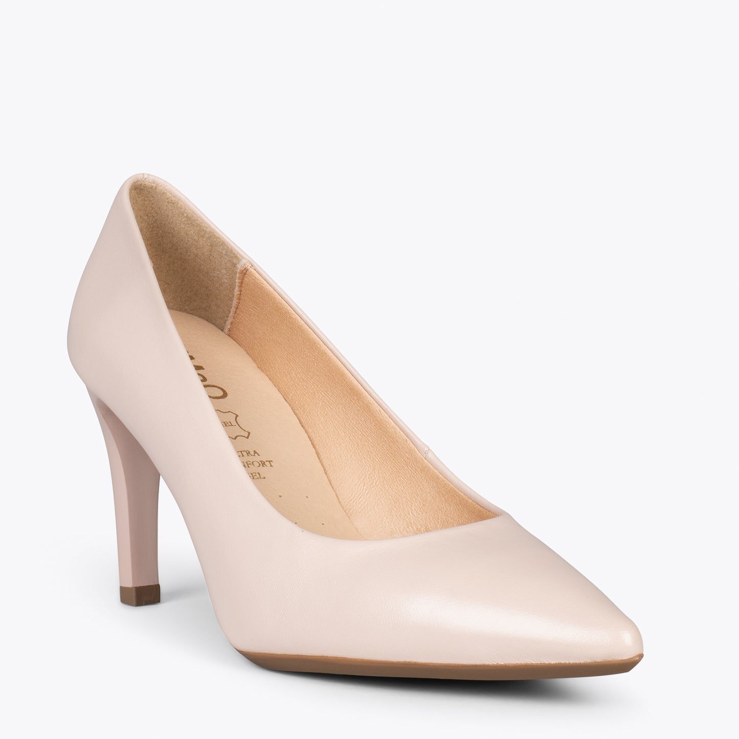 GLAM – Chaussures élégantes à talons NUDE 