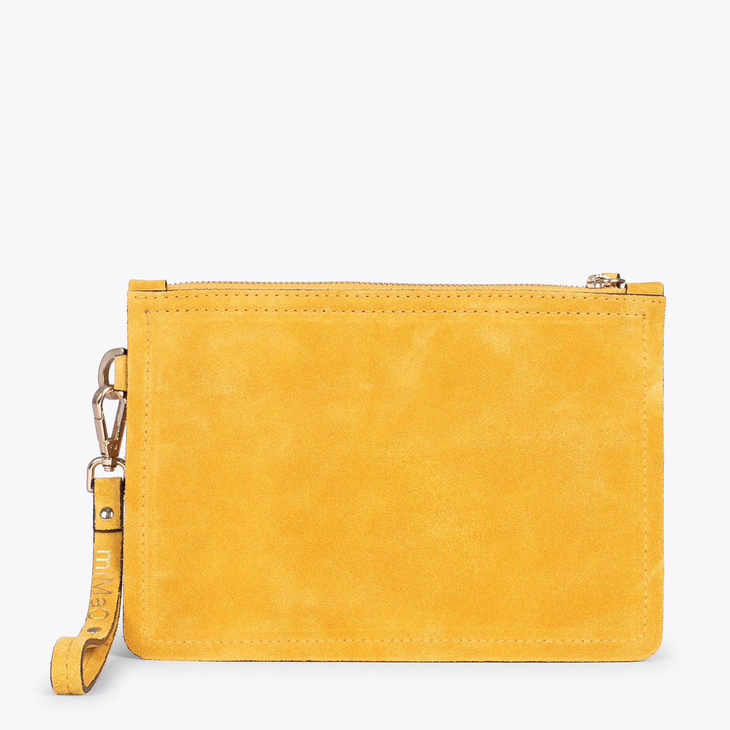 URBAN - Bolso de piel tipo clutch AMARILLO