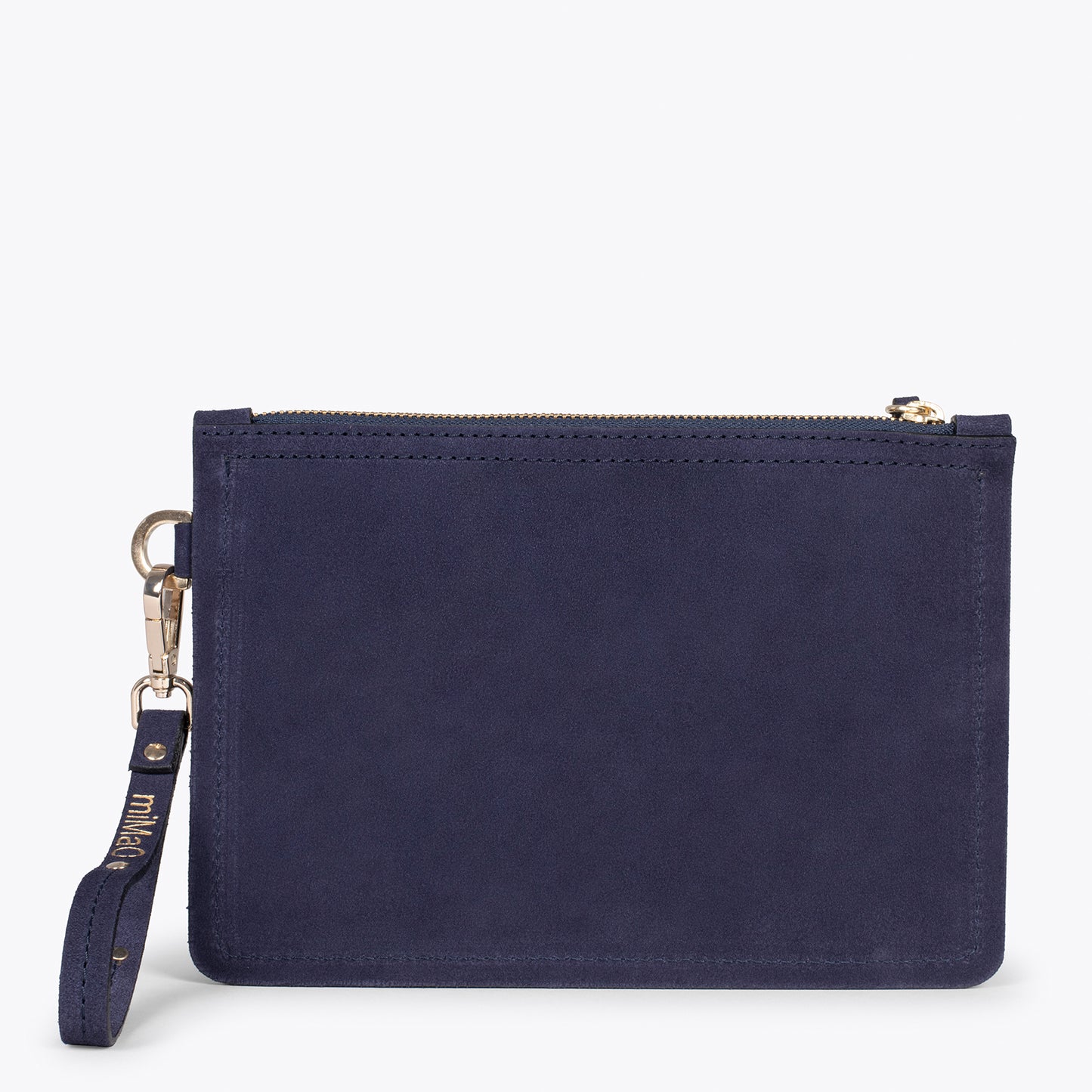 URBAN - Bolso de piel tipo clutch AZUL