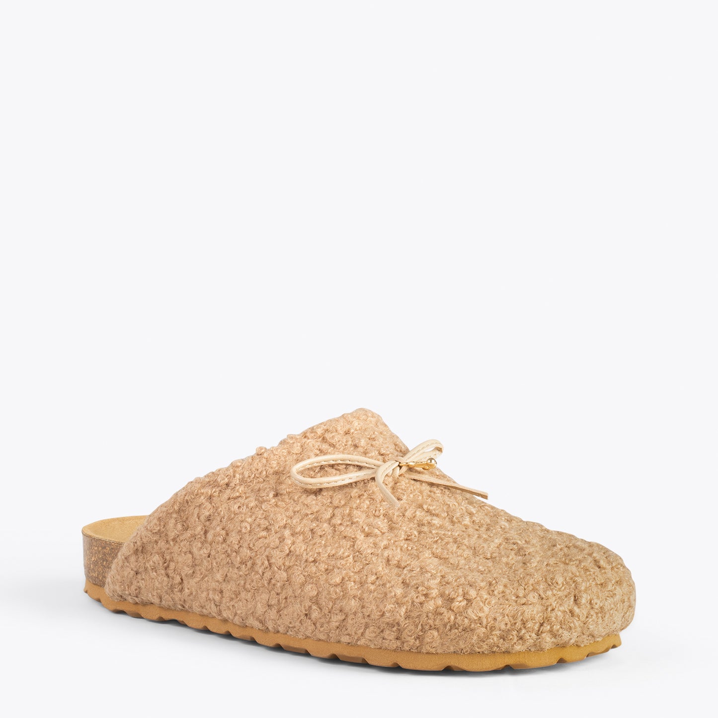 SWEET DREAMS – Chaussons d'intérieur avec nœud CAMEL 