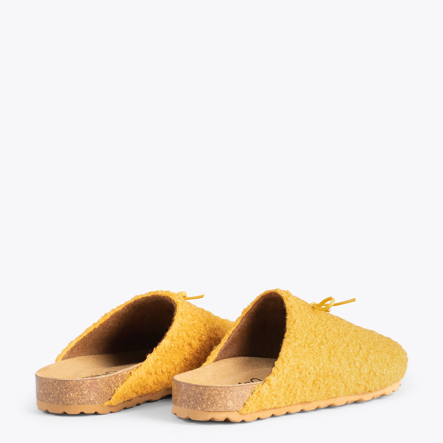 SWEET DREAMS – Chaussons avec nœud JAUNE 