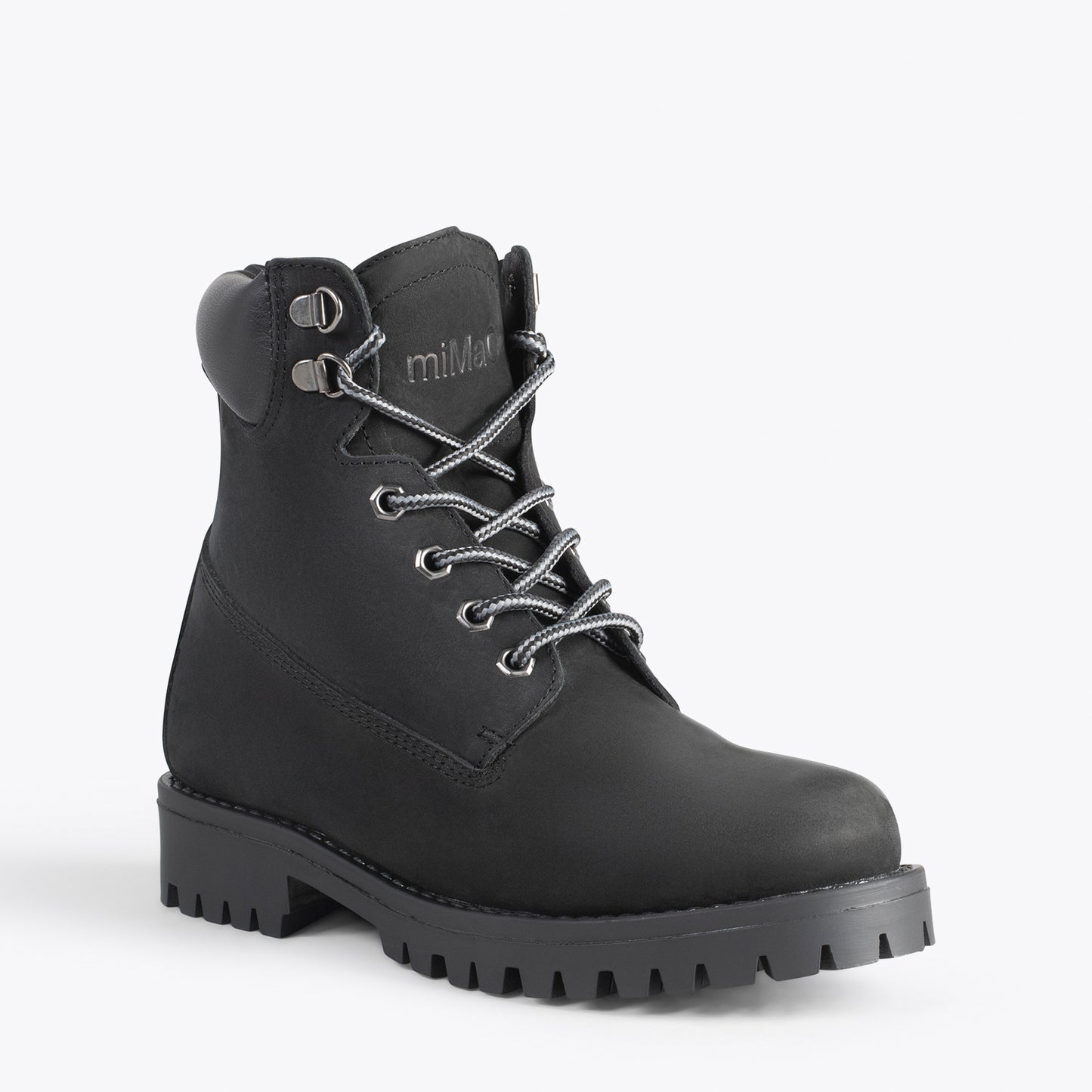 AVIADOR – Botas de caminhada femininas em nobuck PRETO 