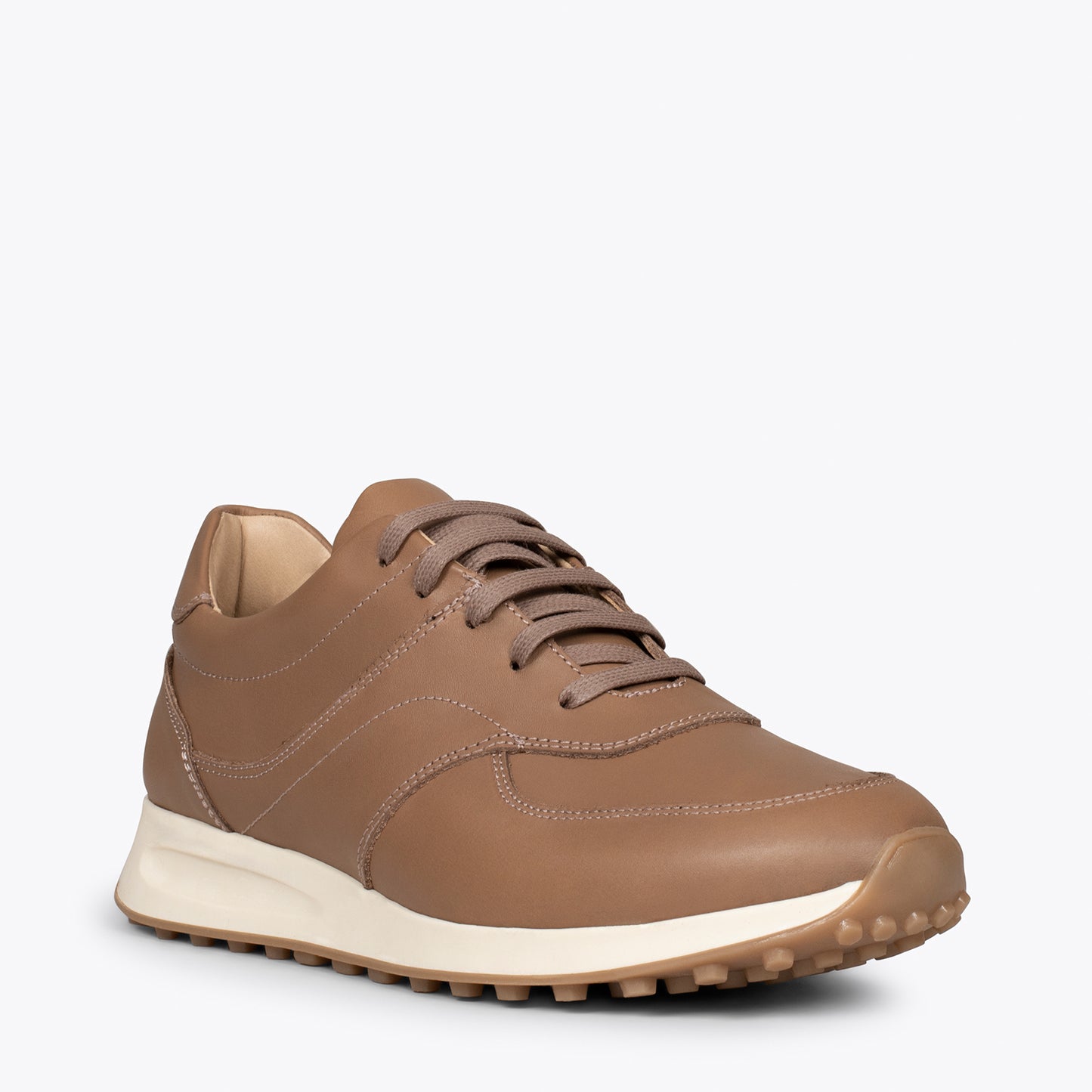 YORK Zapatillas de vestir para hombre TAUPE