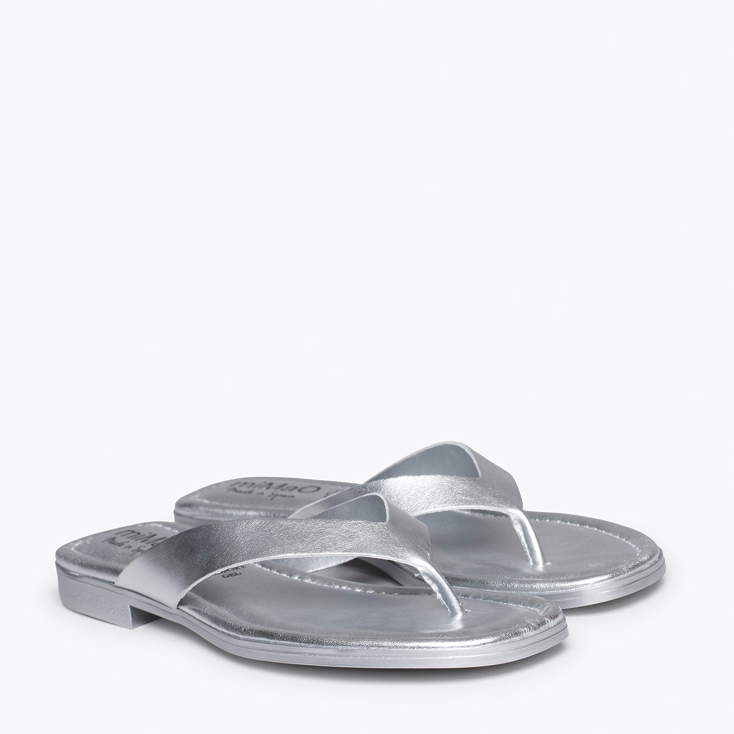 FLIP FLOP SILVER sandales doigt plat 