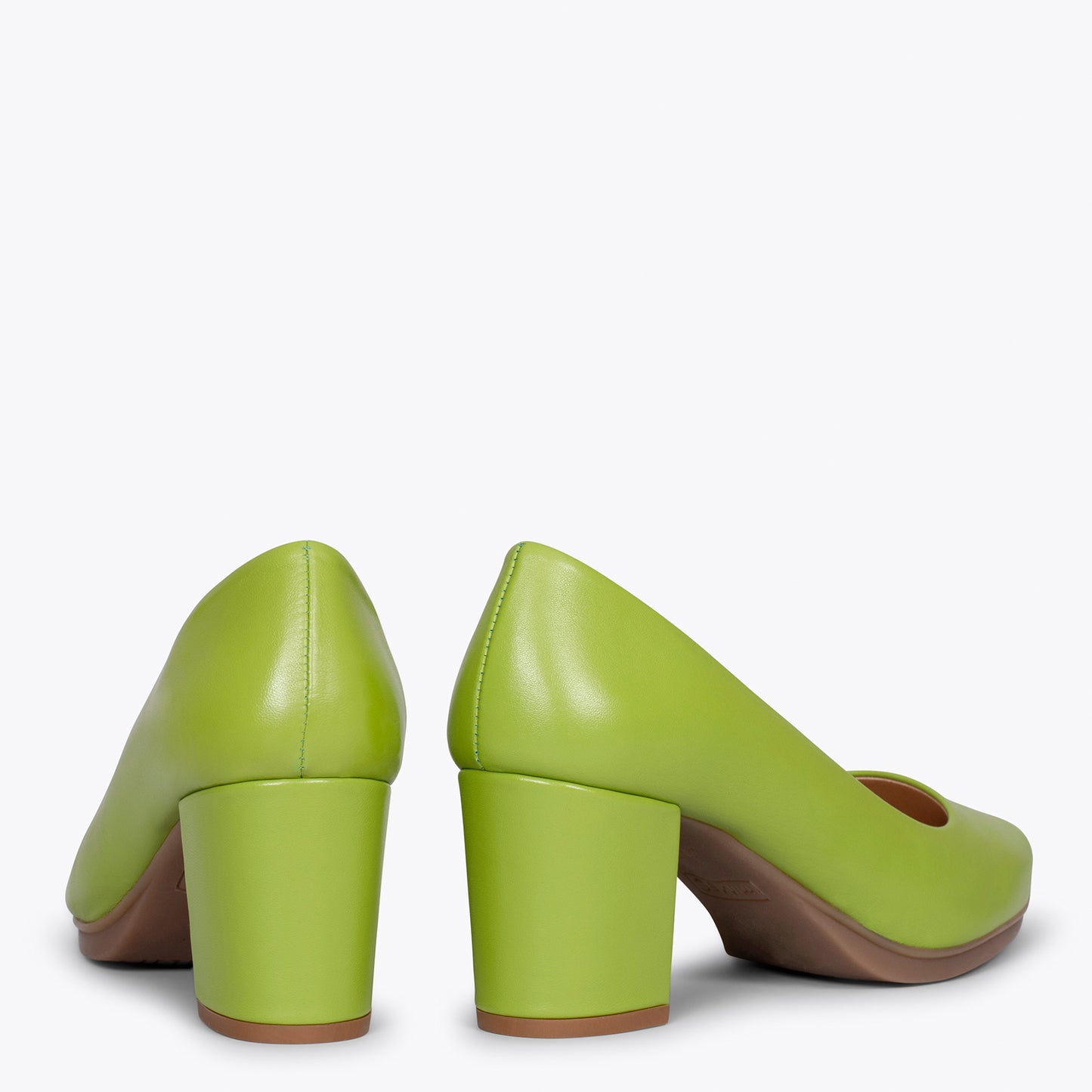 URBAN S SALON Chaussures à talon moyen VERT PISTACHE 