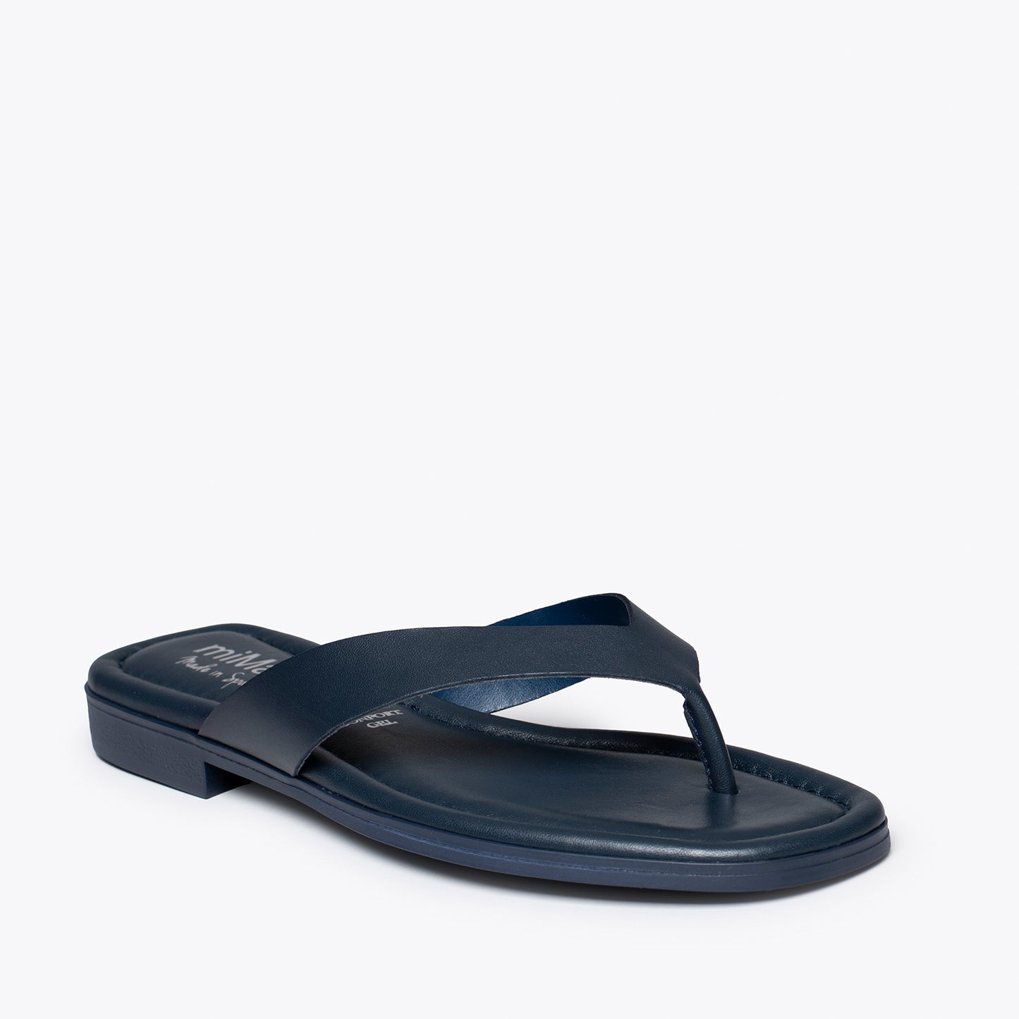 FLIP FLOP Sandales doigts plats BLEU MARINE 