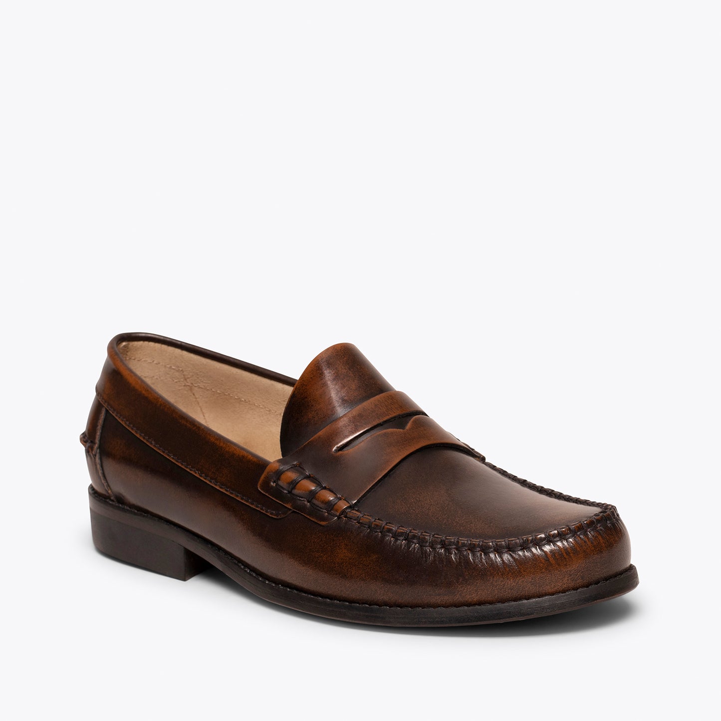 CASTELLANO BROWN Sapato castelhano para homem couro Florentic 