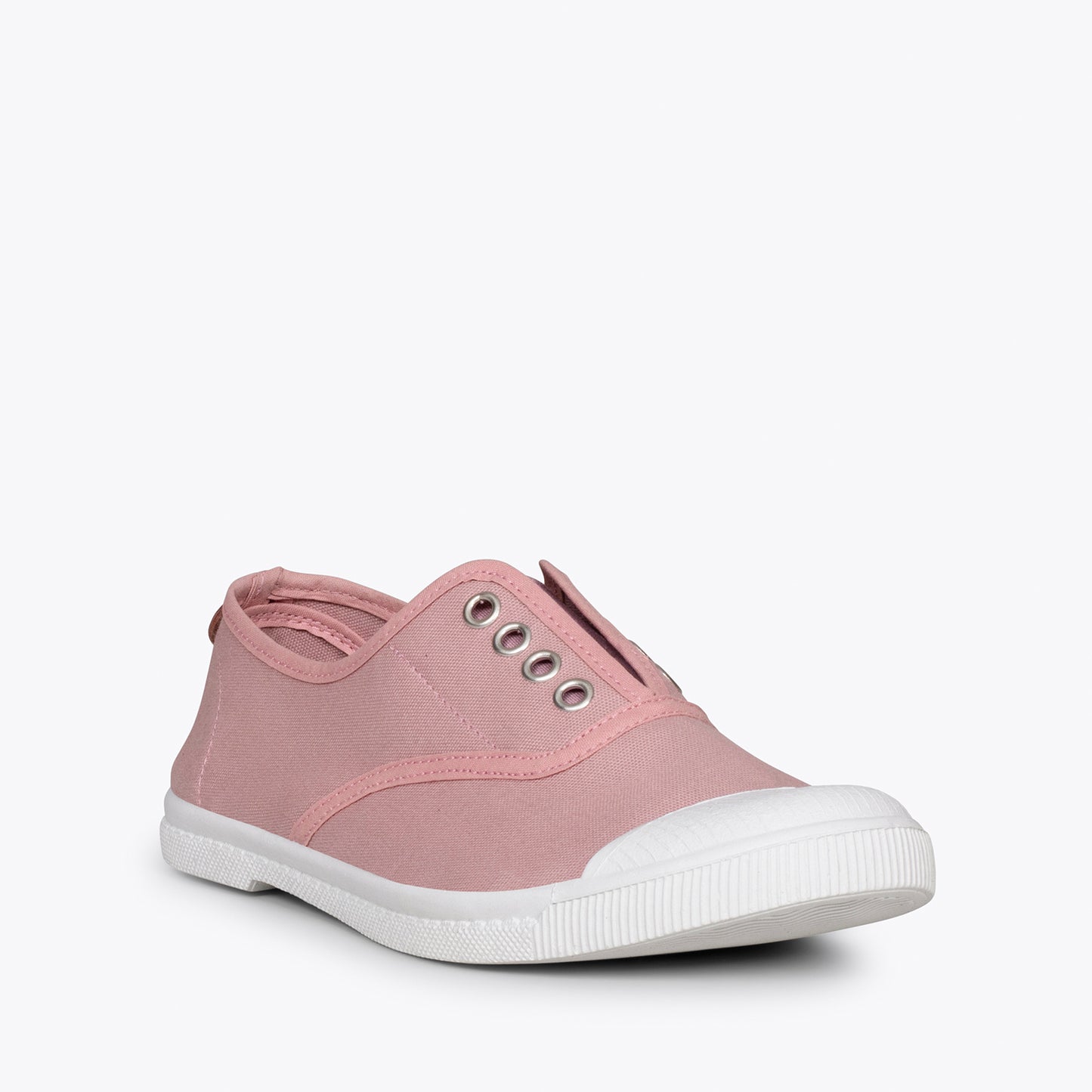 WAY Zapatillas sin cordones de lona ROSA