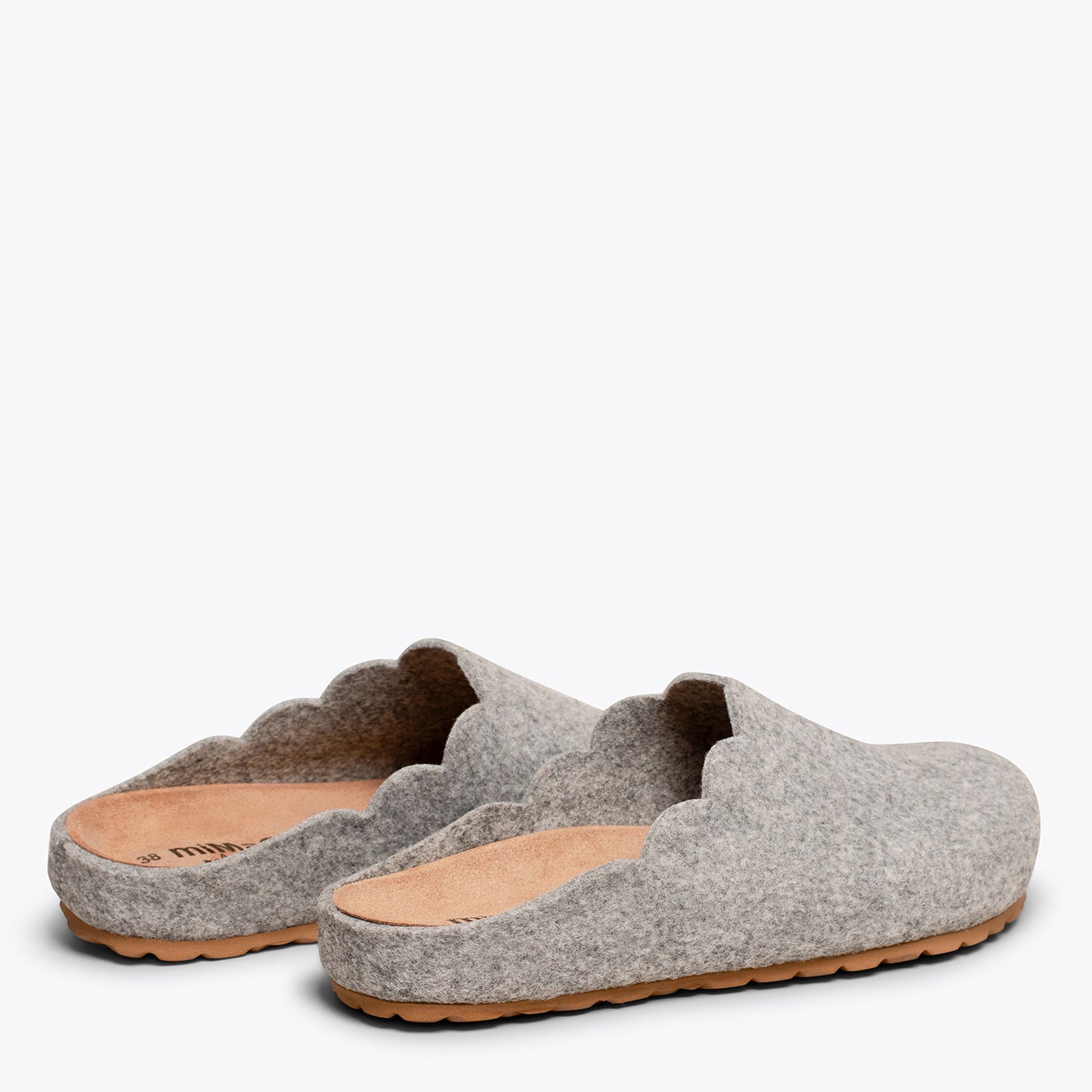 SWEET HOME - Chaussons femme GRIS CLAIR 