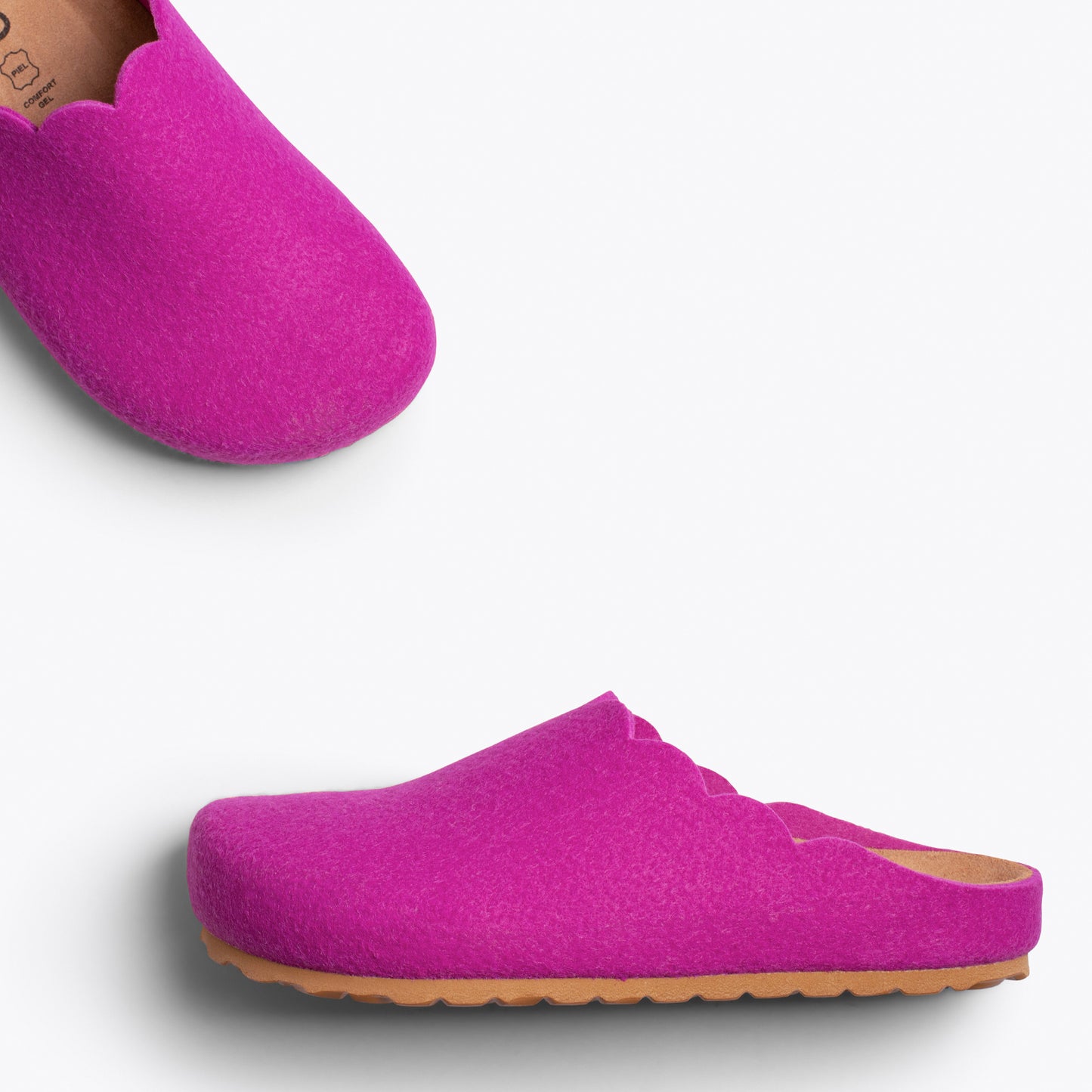 SWEET HOME - Chaussons femme FUCHSIA 