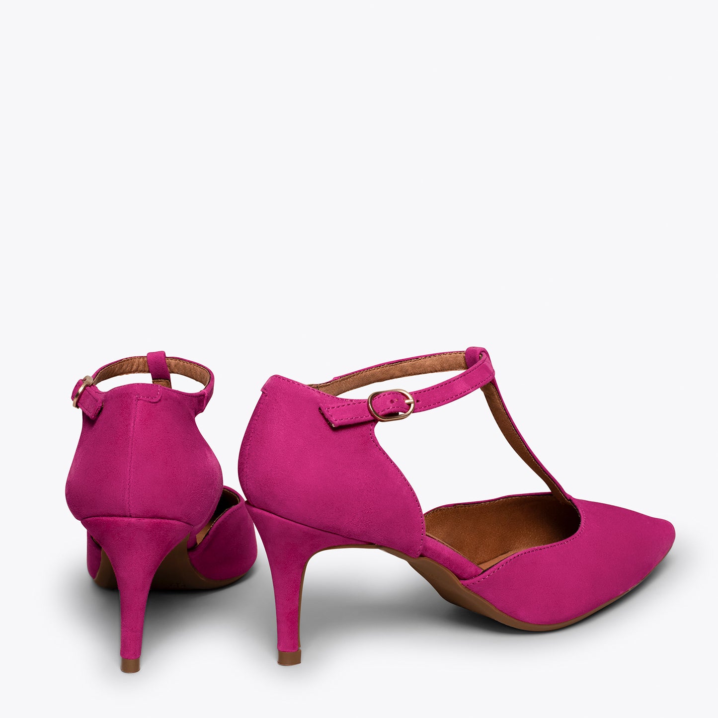 COCKTAIL Zapatos de fiesta con tacón de aguja FUCSIA