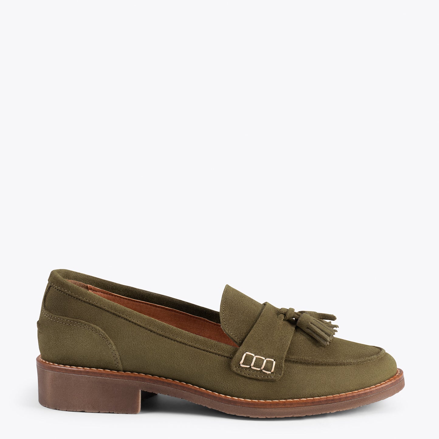 CASTELLANO CASUAL - Mocassim com borla VERDE 