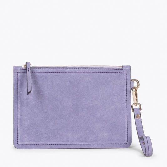 URBAN - Pochette en cuir LILAS 