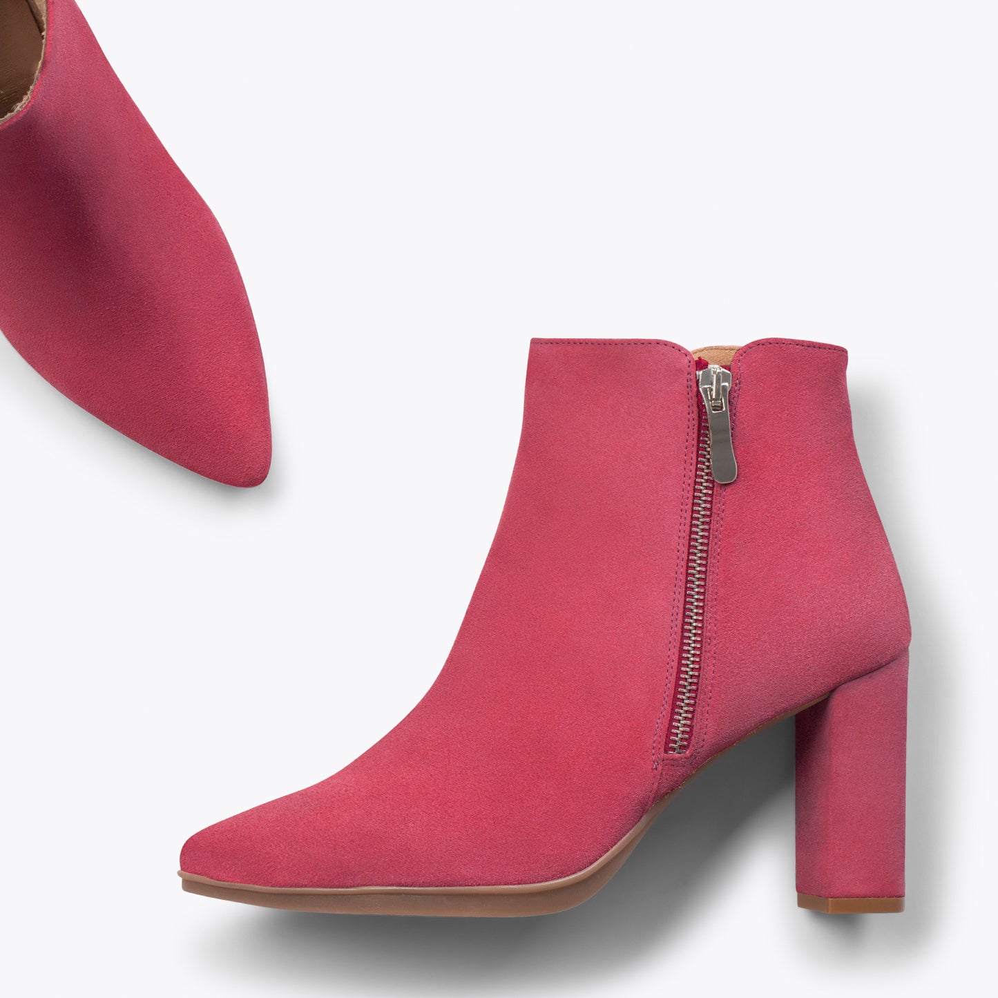 URBAN BOOT – Bottines à talons RASPBERRY 