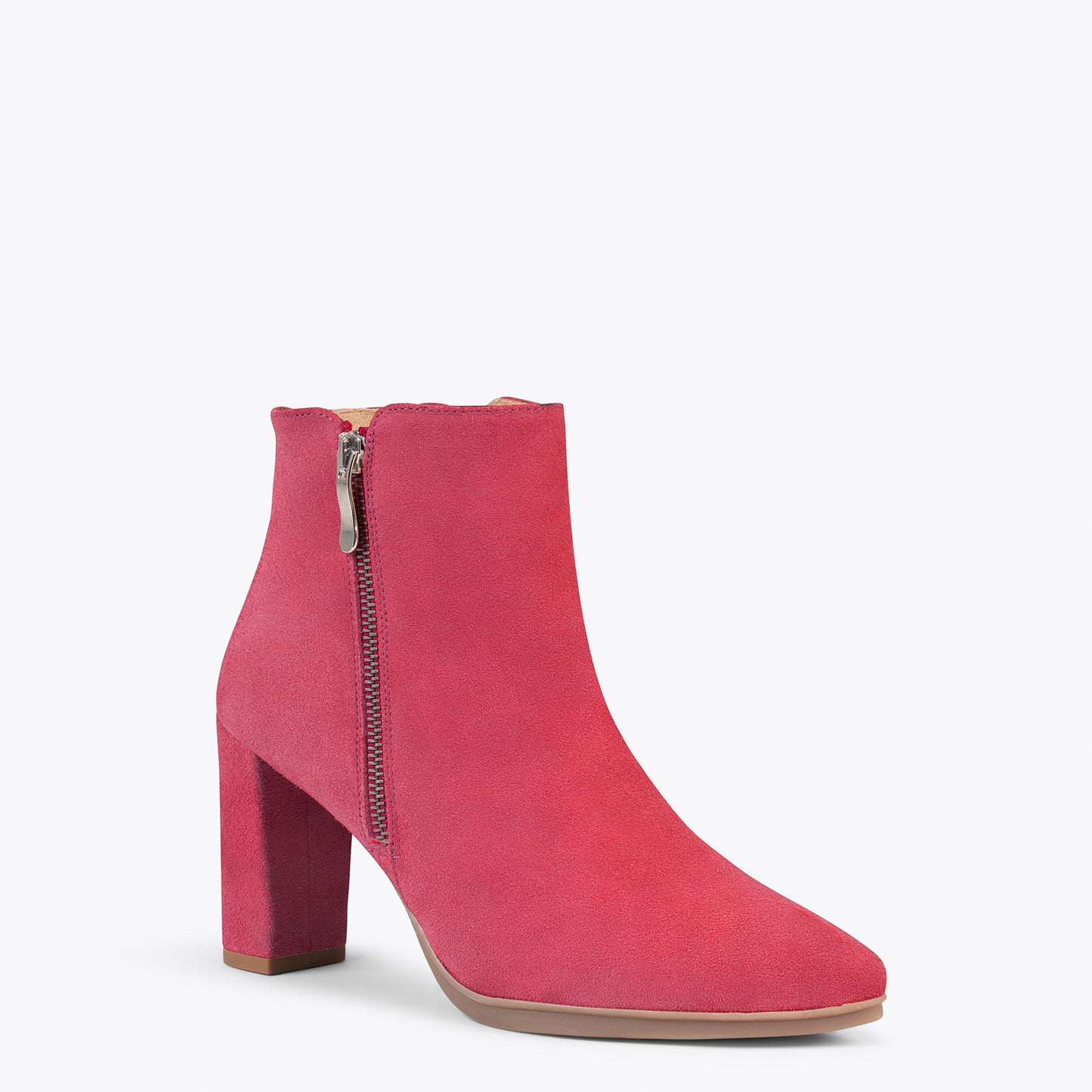 URBAN BOOT – Bottines à talons RASPBERRY 