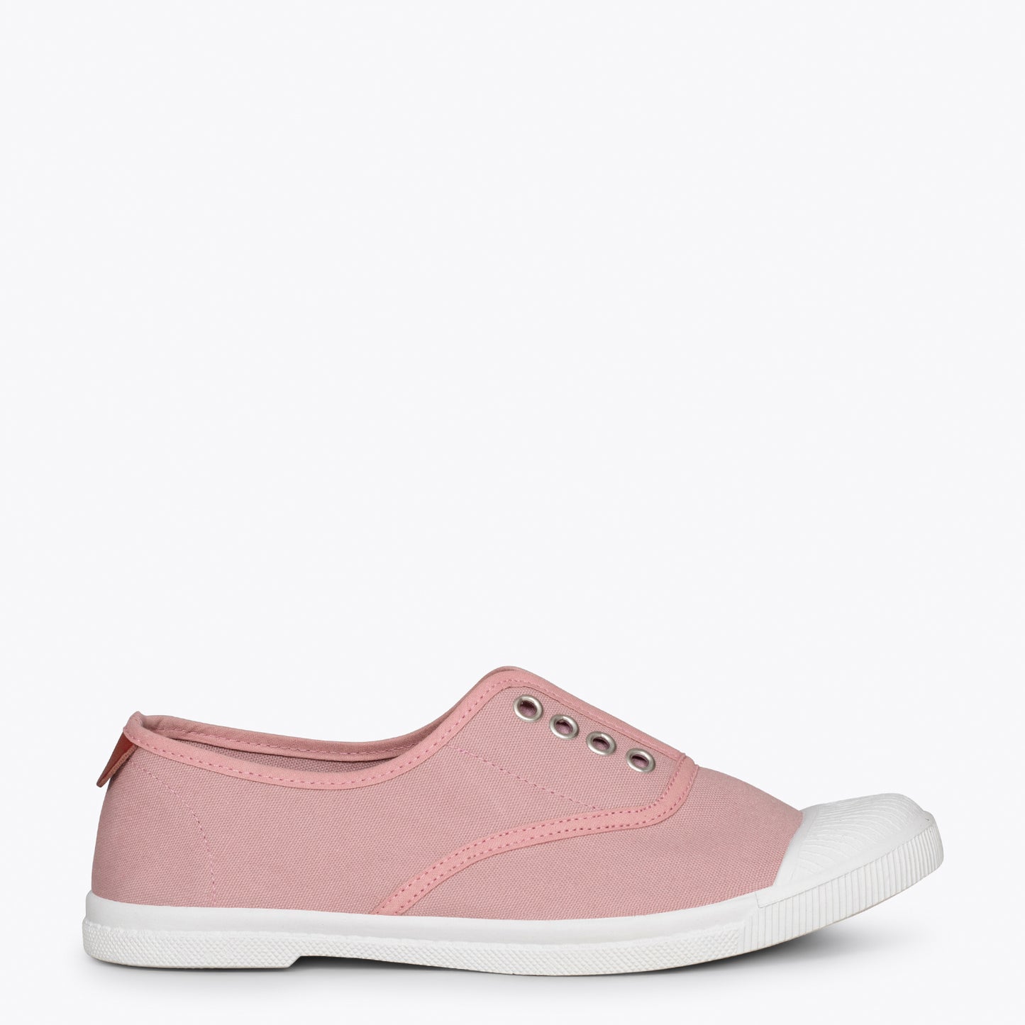 WAY Zapatillas sin cordones de lona ROSA