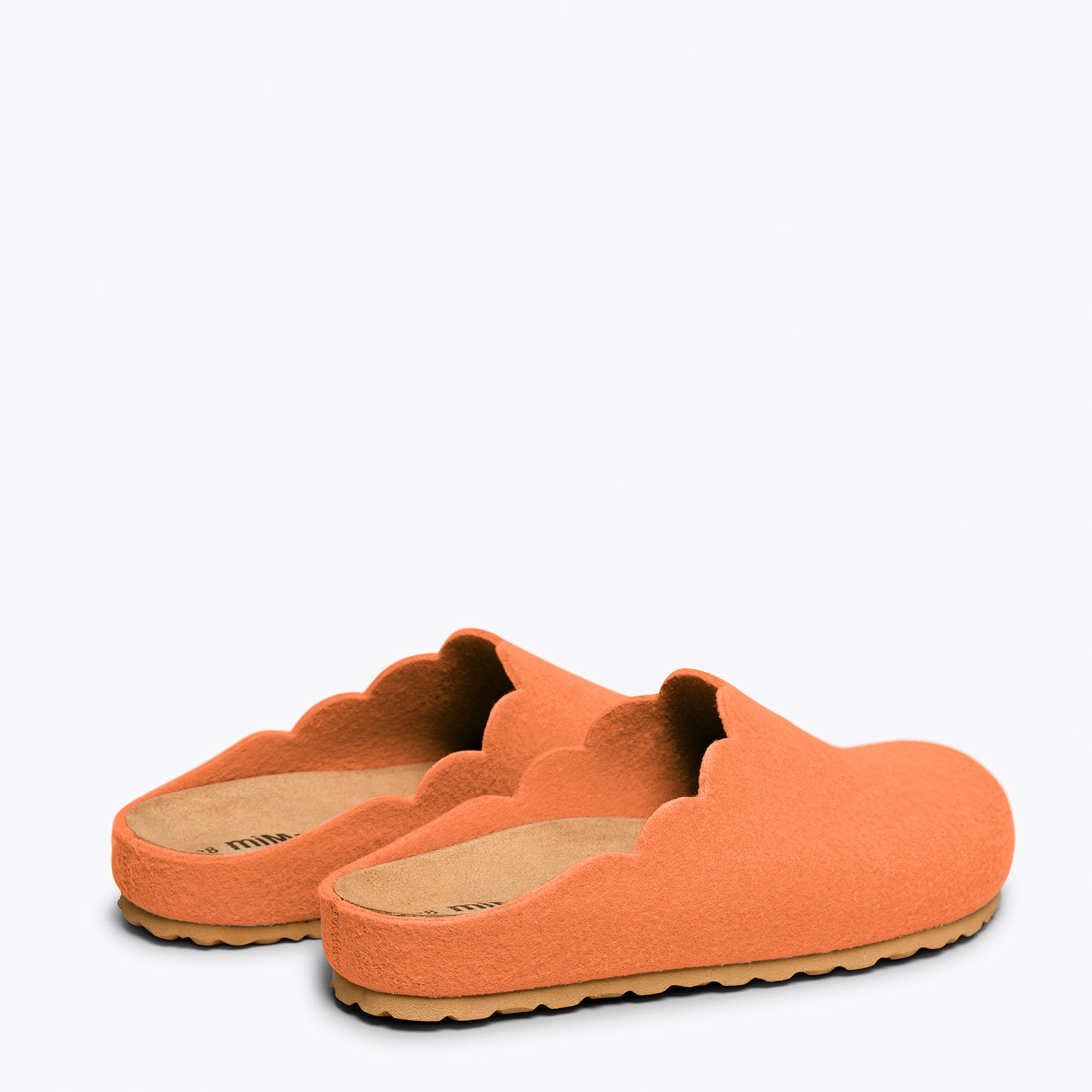 SWEET HOME - Chaussons femme ORANGE 