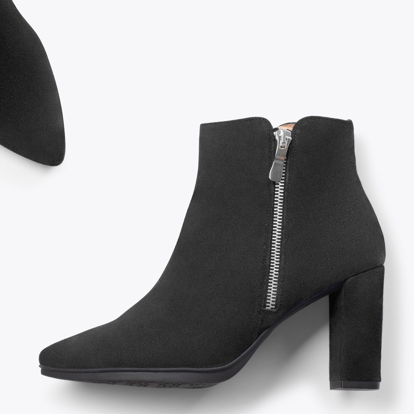 URBAN BOOT – Bottines à talons NOIRES 