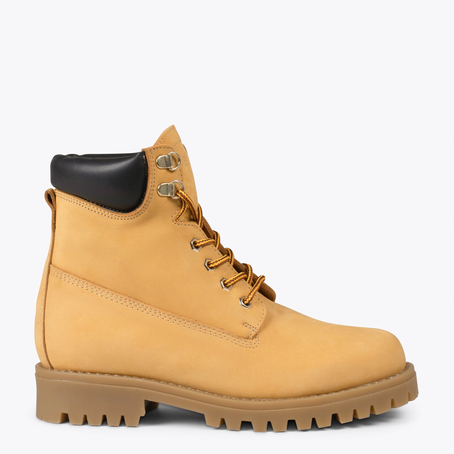 AVIADOR – Botas de montaña para mujer nobuck OCRE