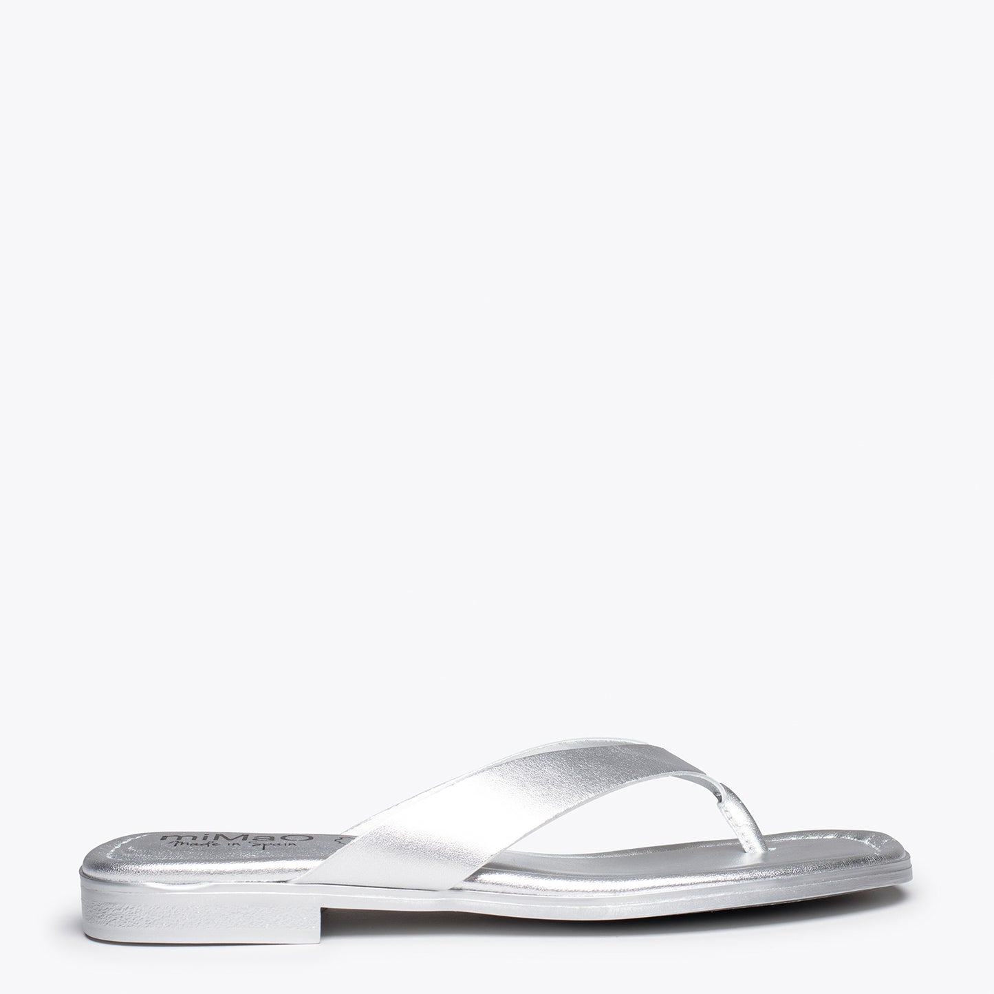 FLIP FLOP SILVER sandales doigt plat 