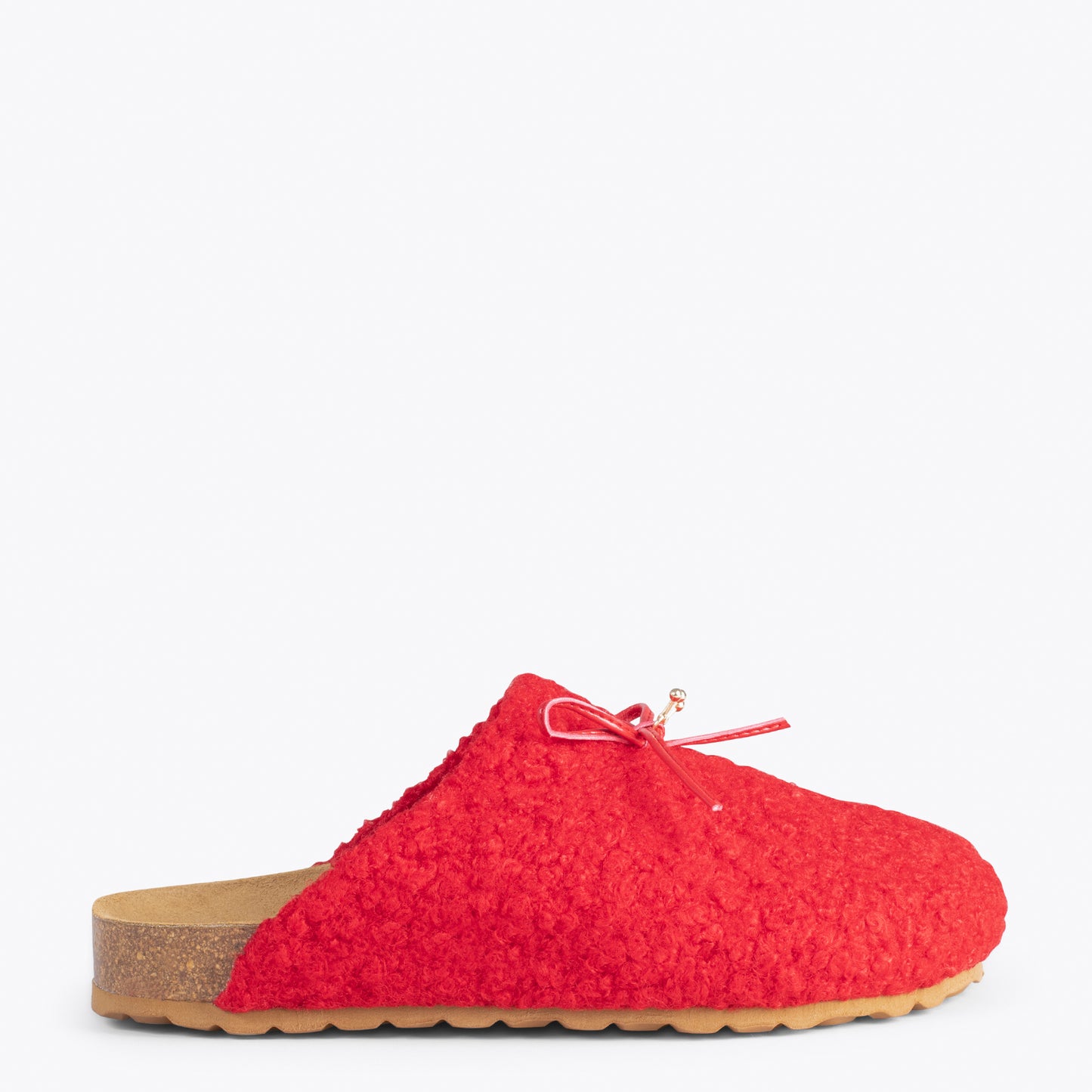 SWEET DREAMS – Zapatillas de estar por casa con lacito ROJA