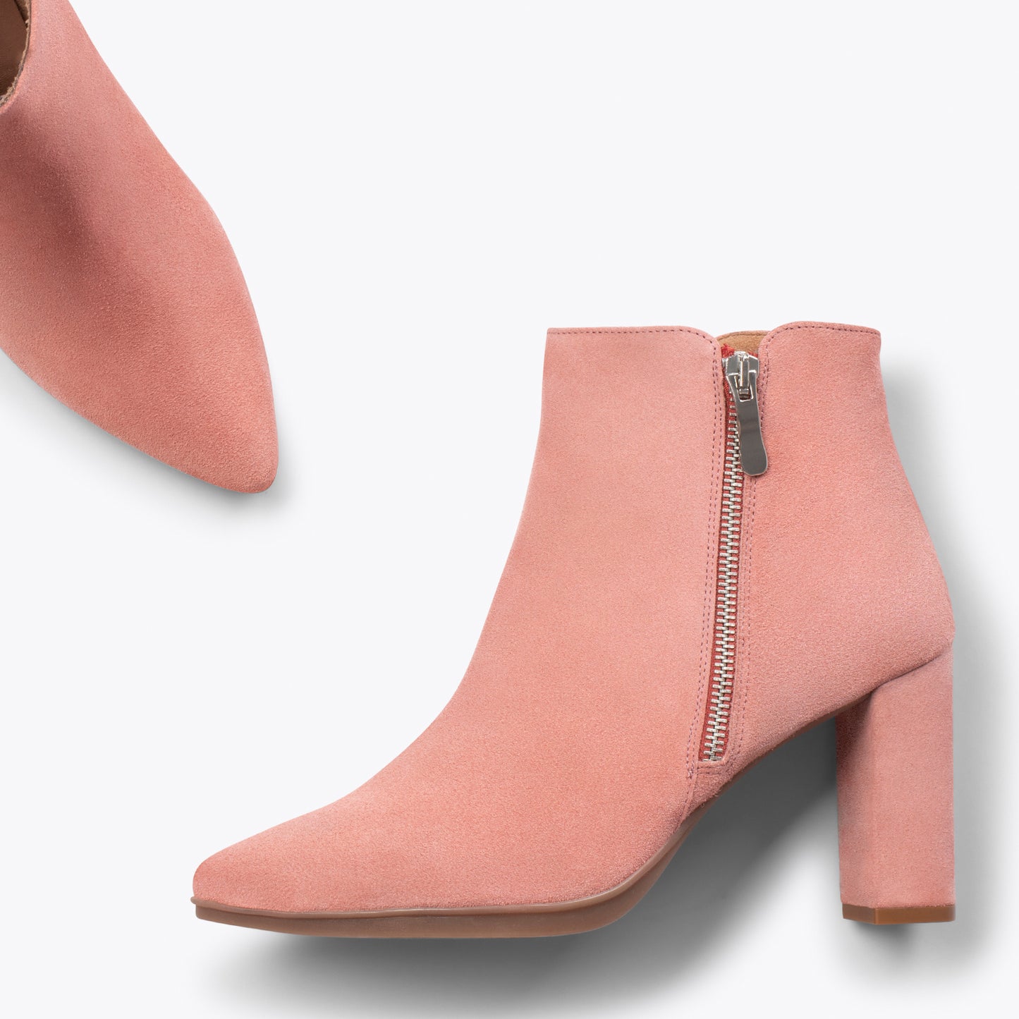 URBAN BOOT – Bottines à talons ROSE 