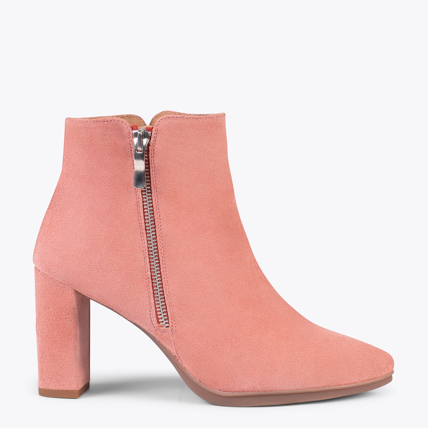 URBAN BOOT – Bottines à talons ROSE 