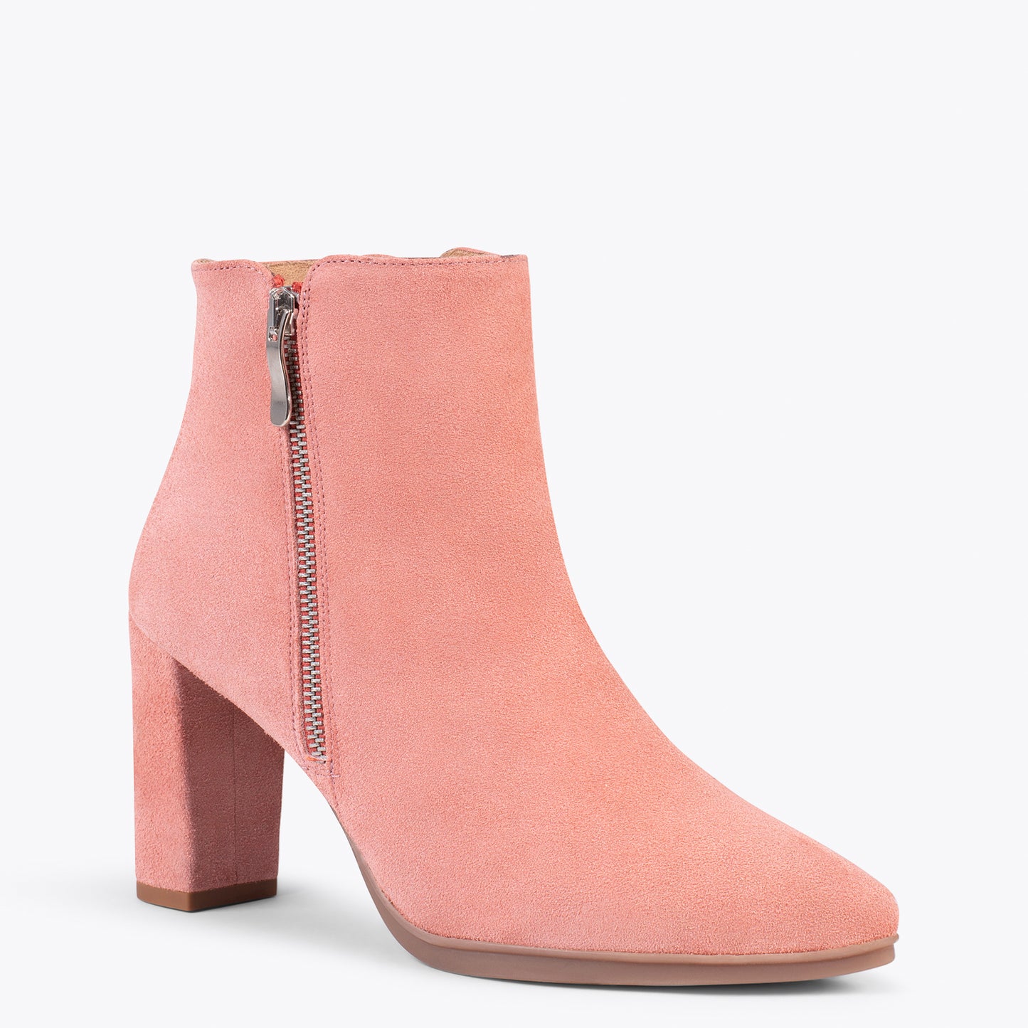 URBAN BOOT – Bottines à talons ROSE 