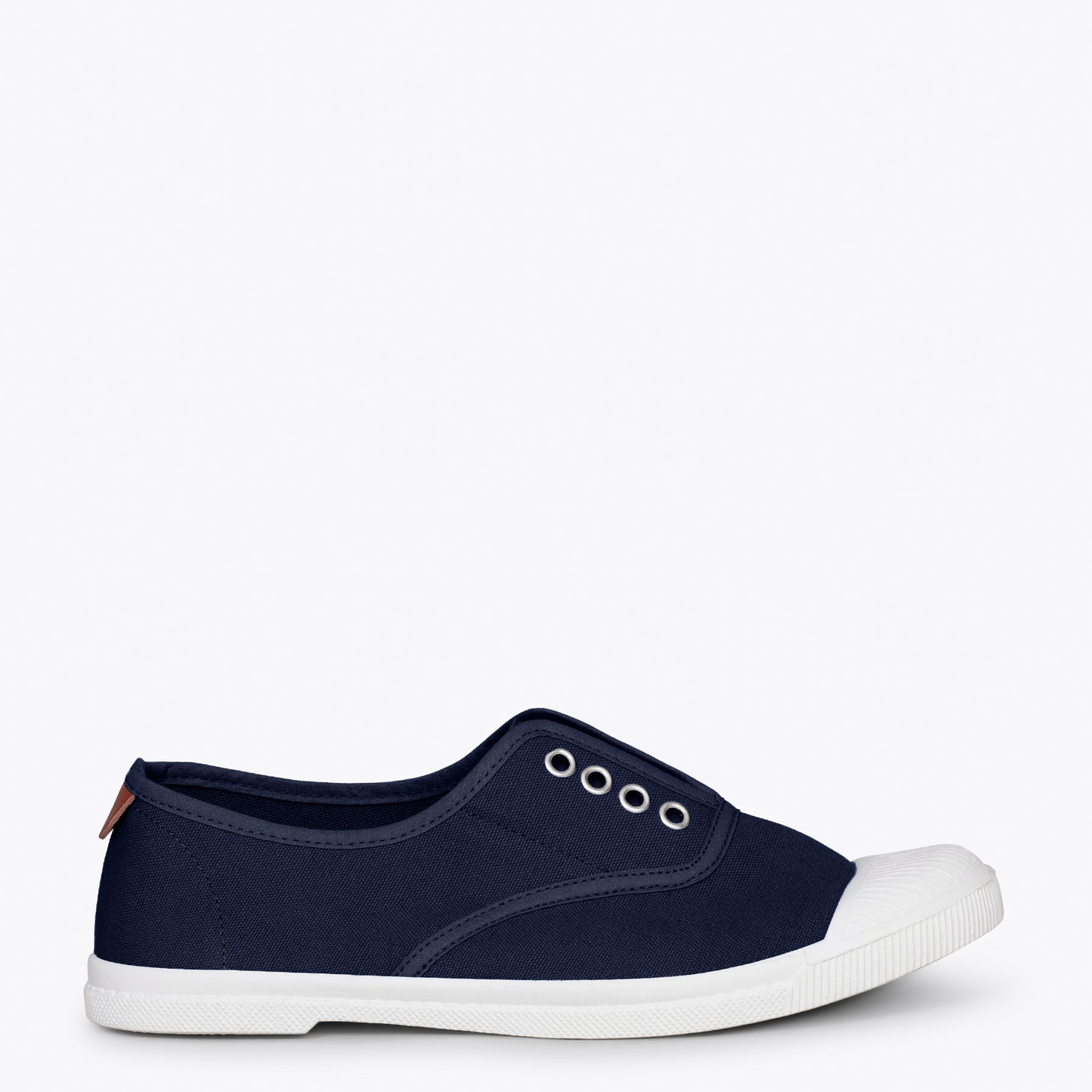 WAY Zapatillas sin cordones de lona MARINO