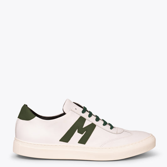 MÓNACO Zapatillas casual de hombre con logo en VERDE