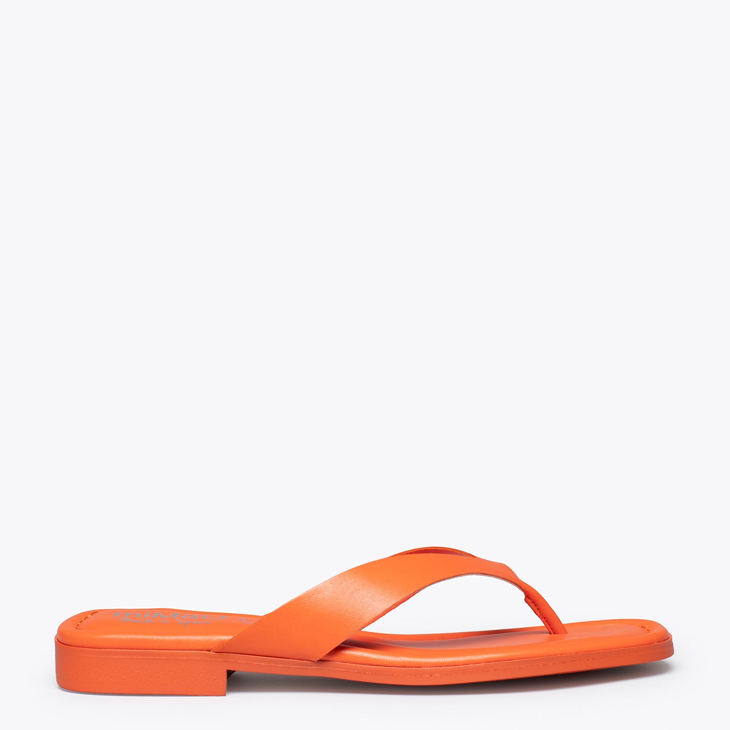 FLIP FLOP Sandalias de dedo planas NARANJAS