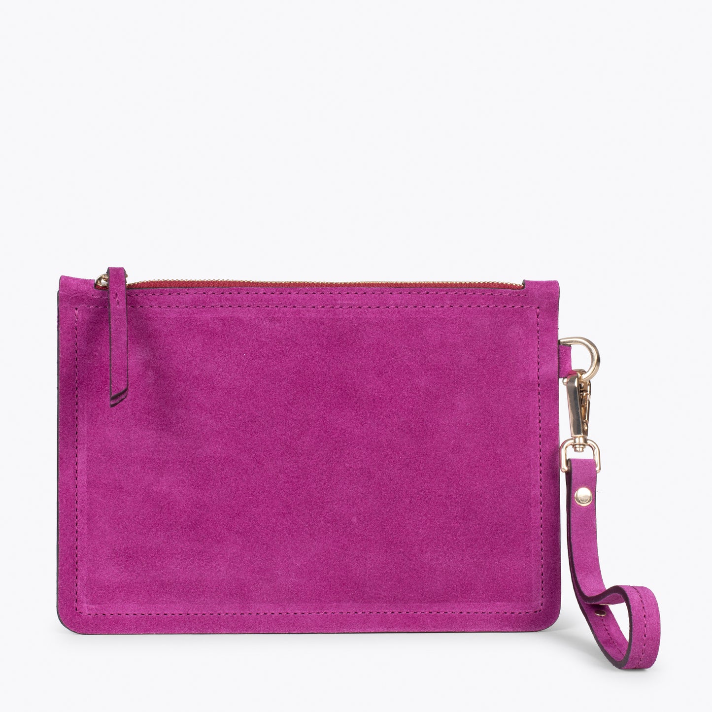 URBAN - Bolsa clutch de couro VIOLETA 